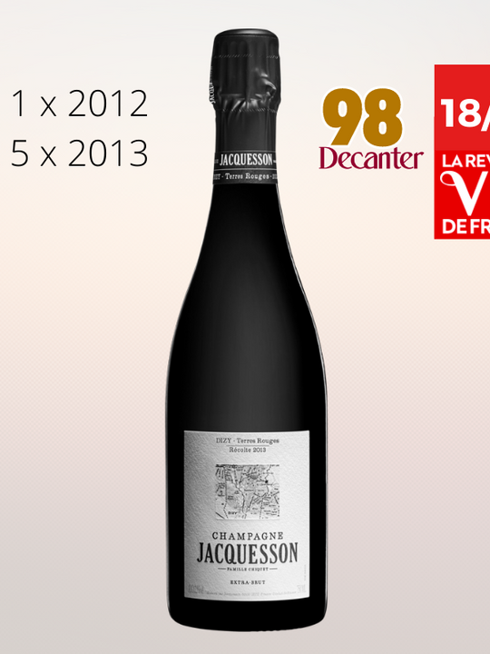 Champagne Jacquesson - Dizy Terres Rouges Blanc de Noirs Extra-Brut - Caisse Spéciale 2012 & 2013